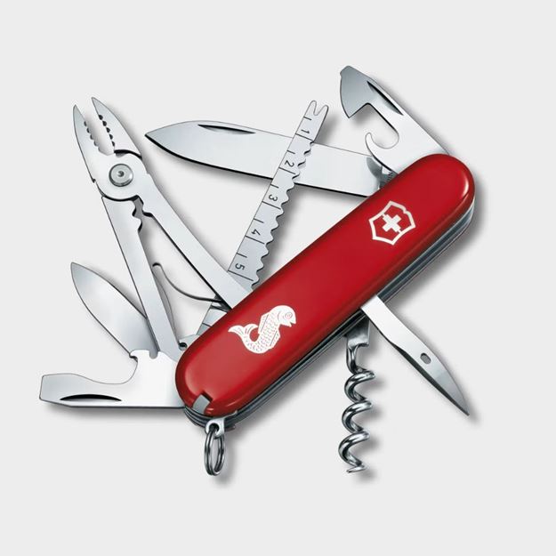 Picture of Victorinox Angler red Swiss pocket knife